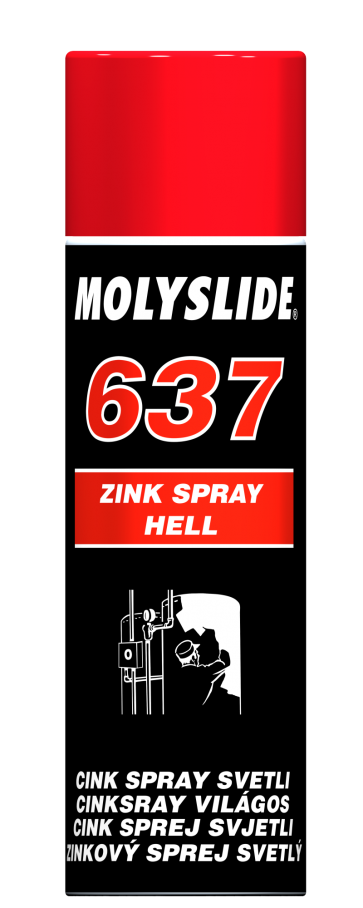 MOLYSLIDE MS 637 ZINKSPRAY HELL  500 ml